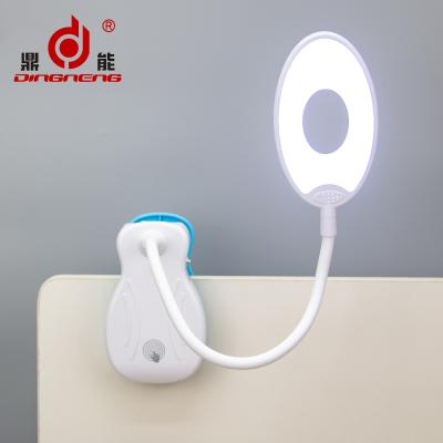 China Modern factory! ! DINGNENG Led Lamp USB 18650 Rechargeable Bedroom Bedside Table Reading Study Touch Desk Lamp for sale