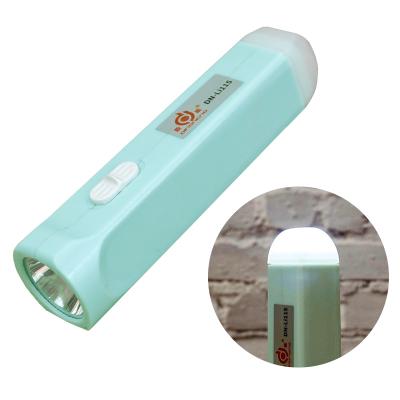 China Cheap Led Flashlight Mini Portable Emergency Lithium Battery Flashlight With Small Side Pocket LED Light Torch for sale