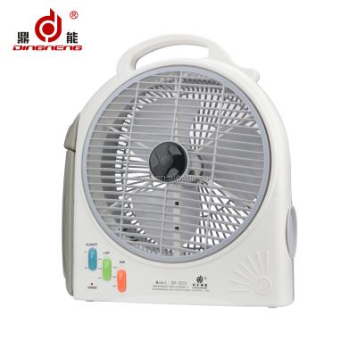 China Summer plastic emergency fashional AC/DC camping rechargeable muti led fan for sale