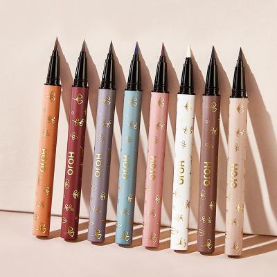 China HOJO 8color Fashion Color Waterproof Liquid Eyeliner Pencil Waterproof Private Label for sale