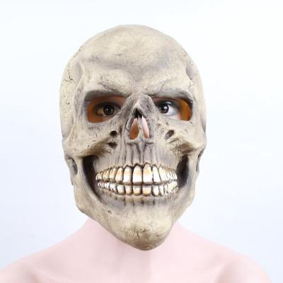 China 2019 Skull Natural Latex Halloween Mask, Cosplay Party 100% Full Head Latex Masks Wholesale for sale