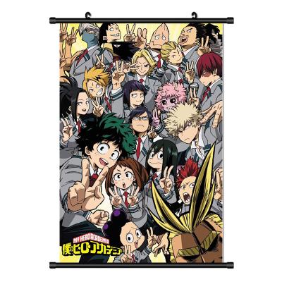 China CREATIVE My Hero Academia Japanese Anime Poster Scroll Waterproof Painting Wall Hanging Art Poster for sale