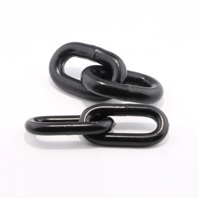 China G80 High Quality Black Plated Alloy Steel High Tensile Hoist Chain G80 for sale