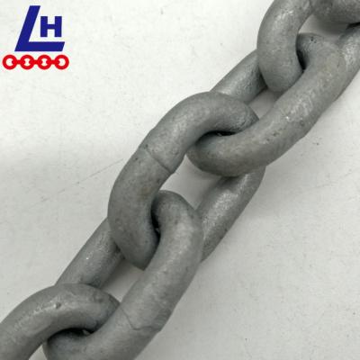 China Chain For Ship Hot Dip Galvanized DIN766 Short Link Chain Hoist Chain Hoist Chain for sale