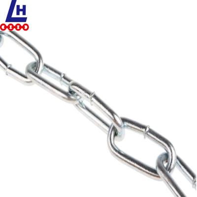 China Lifting Chain DIN763 Q235 Standard Galvanized Ring Welded Link Chain Welded Chain / Short /Mid /Long Chain for sale