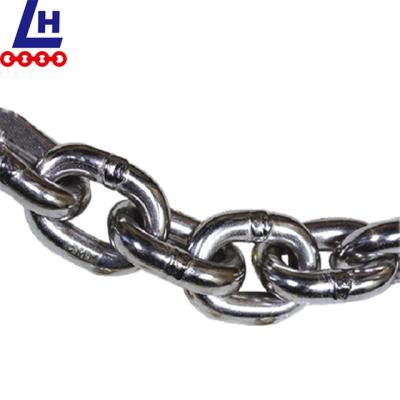 China Pulling 2mm-16mm AISI316 AISI304 316 Stainless Steel Chain Stainless Steel Link DIN766 Standard Short Chains for sale