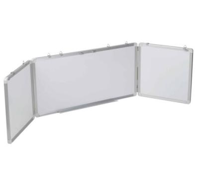 China High Quality Magnetic Lacquered Steel Sheet Foldable And Wall Mounted Magnetic Dry Erase White Boards For Classrooms 100x300cm for sale