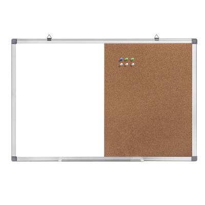 China Home Office Note Magnet Cork Dual Purpose Bulletin Board White Dry Erase Magnetic Board Size Can Be Customized for sale