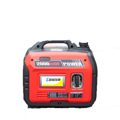 China 3.7L 2kW Portable Gasoline Inverter Generator Set Made In China Gasoline Generators 2000I for sale