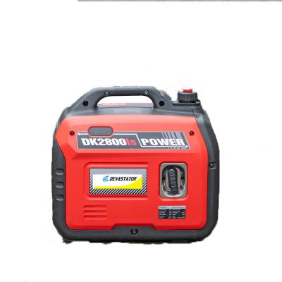 China Portable Camping 3KW Gasoline Inverter Home Ultra Quiet Digital Generator 2800I for sale