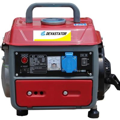 China Factory wholesale price portable gasoline generator,650w,700,800w two-cylinder gasoline 950 air-cooled generator 950 for sale