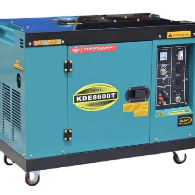 China Factory direct sales 8700T silent diesel generator diesel generator set for sale