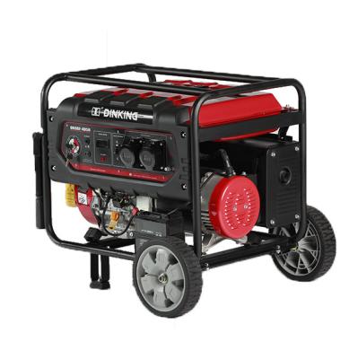 China hot sale gasoline engine generator 7.5kw/8kw portable small wheeled gasoline generator 8GF-405 for sale