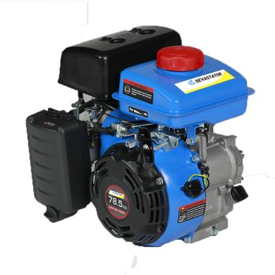 China 1 Cylinder 4 Stroke 78.5CC 1.9hp 2.4hp 3.7hp Gasoline Machinery Air Cooled Engines for sale