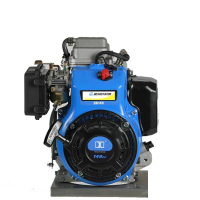 China 2.8HP 3.7HP 1 Cylinder 4 Stroke 149F Air Cooled Gasoline Engine for sale