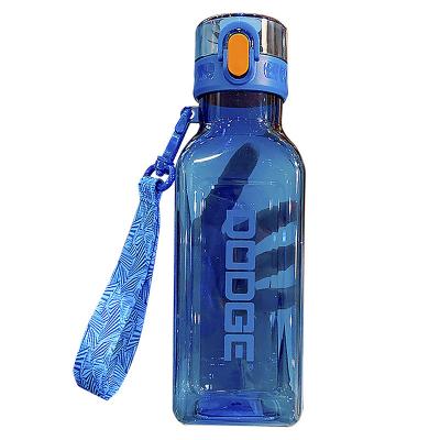 China Durable Sports Large Capacity Summer Net Celebrity Simple Fitness Plastic Outdoor Water Bottle for sale