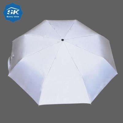 China Customized Wholesale Minimalist Noctilucence Straight Reflective Umbrella Make Special Fabric for sale