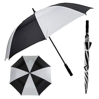 China Cheapest Golf Umbrella Minimalist Automatic Open Frame Only 62 Inch Golf Umbrella 2 Layers for sale