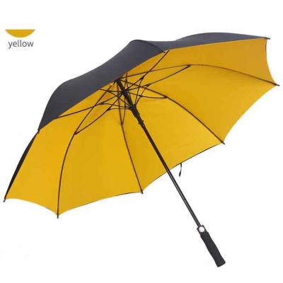 China 30 Inch X 8k Double Layer Traditional Automatic Wind-Driving Golf Umbrella Wilson Staff Golf Windproof Umbrella for sale