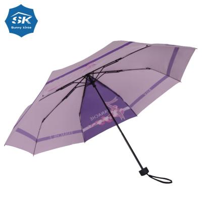 China Contemporary Umbrella Standard Size 3 Fold Custom Umbrella for sale