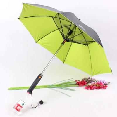 China Fan Umbrella UV Protect Solar Power Umbrella Fan Fan Umbrella With Fan Water Spray And for sale