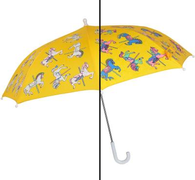 China 19inch Manual Open Traditional Color Changing Umbrella Child Color Changing Umbrella for sale