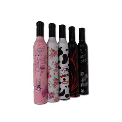 China 2022 Minimalist Selling Wine Bottle Polo Umbrella Bottle Umbrella Hot Wine for sale