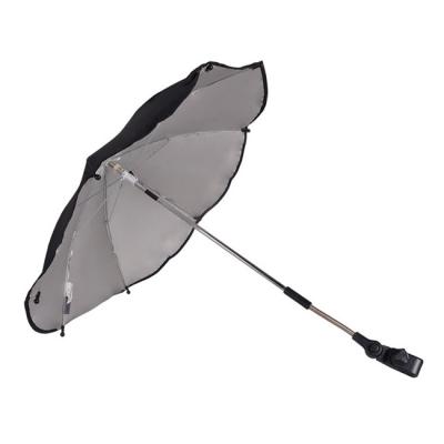 China Baby Stroller Umbrella 2020 New Design UV Protection Baby Stroller Camping Chair With Umbrella for sale