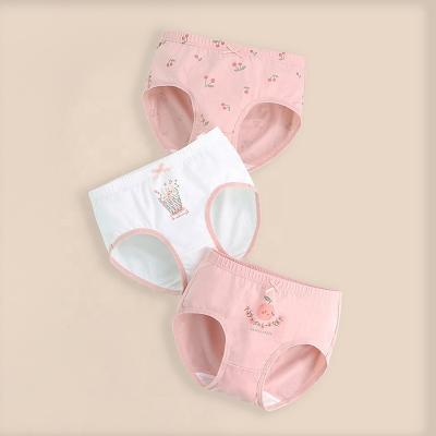 China New Design Antibacterial Cute Young Teen Girls Panties Underwear Briefs Good For Child Health Wholesale/ODM/OEM for sale