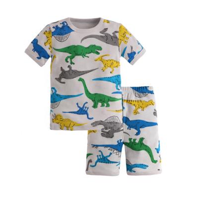 China Eco-Friendly Clothing Sets Baby Boy And Girls Clothes Cute Printing Short Sleeve Clothing Sets Wholesale/ODM/OEM for sale