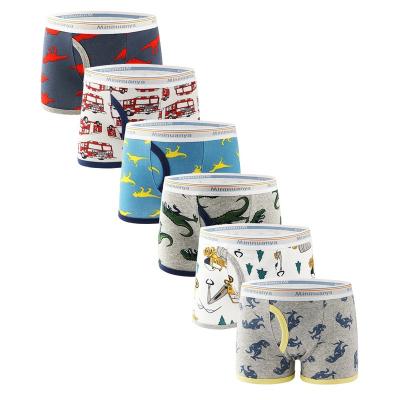 China Viable Unique Printing Cute Cartoon Printed Underwear Young Boys Factory Wholesale/ODM/OEM for sale