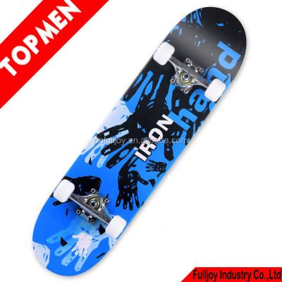 China High Quality Complete Maple Double Kickboard Skateboard Made From 31