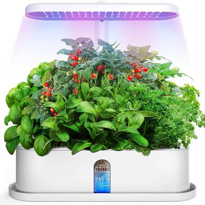 China 2021 Automatic Growing Herb Garden 10 Timer Eco-Friendly Hydroponics Smart System Indoor Potted Plant Germination Kits for sale