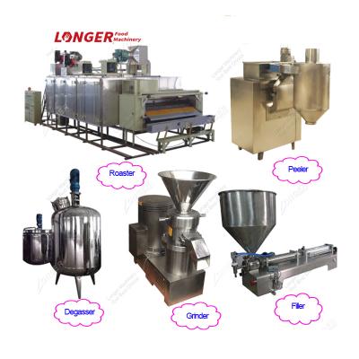 China Snack Factory Tomato Sauce Making Peanut Paste Processing Production Line Nut Butter Machine For Sale for sale