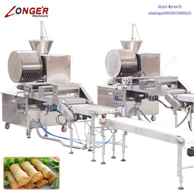 China Low Energy Lumpia Wrapping Machine Spring Roll Sheet Making Machine Spring Roll Wrapping Machine Lumpia Wrapping Machine for sale