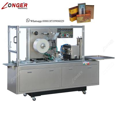 China Automatic 3d Food Soap Box Packing Pharmaceutical Box Cellophane Packing Machine for sale