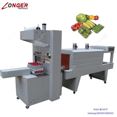 China Semi Automatic Food Heat Shrink Film Packaging Machine Shrink Paper Wrapping Machine for sale