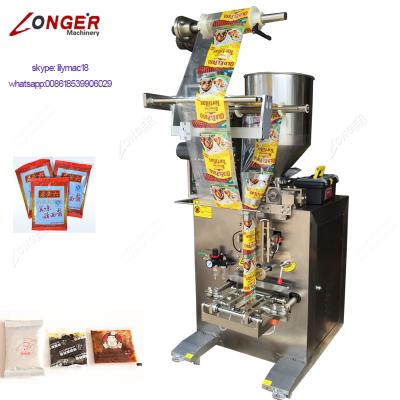 China machinery & Factory Price Automatic Equipment Cream Dough Pouch Jam Mustard Frying Oil Packing Packing Machine for sale