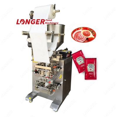 China Beverage Sauce Tomato Sauce Packaging Machine Vertical Viscous Thick Liquid Packing Machine for sale