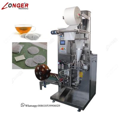 China Small Chemical Tea Bag Making Machine Price Filter Round Tea Pod Packing Machine for sale