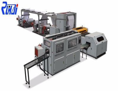 China Fully Automatic A4 Sheet Laminator and Packaging Line Factory for sale