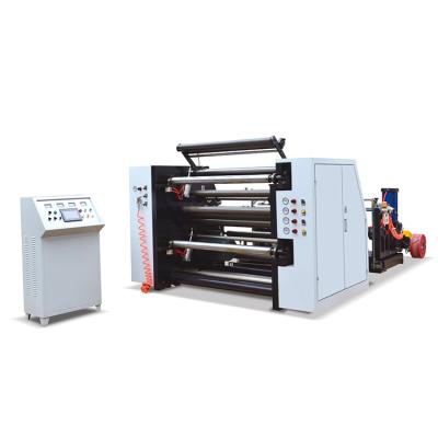 China Machinery Repairs Workshop Roll For Rolling BOPP PET OPP PVC PE Film Adhesive Tape Kraft Paper Roll Sticker Aluminum Foil Slitting And Rewinding Machine Price for sale