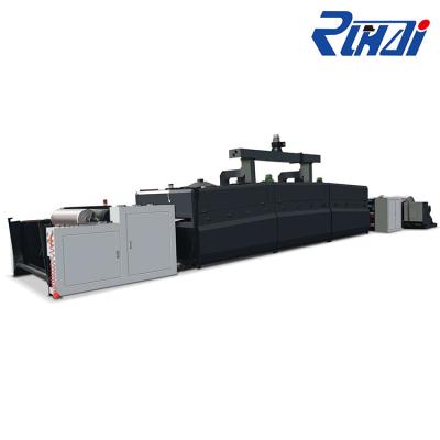 China Food Roll Aluminum Foil Box Paper Laminating Machine for sale