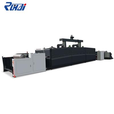 China Food Lflute Pur Semi Automatic High Gloss Acrylic Laminating Machine for sale