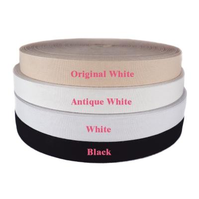 China 100% cotton sustainable custom printed ribbon 10mm 90mm with logo printing for sale