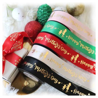 China Sustainable Happy Mother's Day Ribbon for Mothers Day for sale