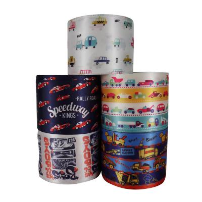 China Cartoon Car Satin Viable Ribbon for Car Culture Festival for sale