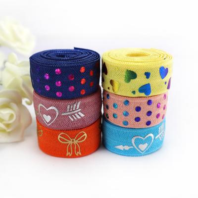 China Sustainable Hot Selling 1 Inch Fold Over Elastic for sale