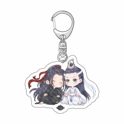 China 2021 New Charm Plastic Acrylic Anime Custom Acrylic Key Chain for sale