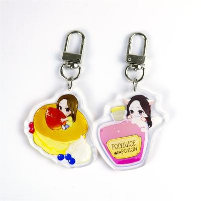 China 2021 Plastic New Type Customized Customized Anime Promotion Acrylic Key Chain Keychain for sale